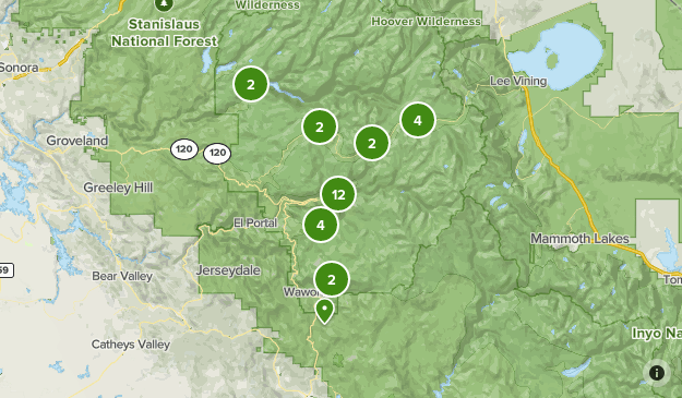 Yosemite Map