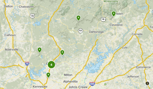 Family hikes Map