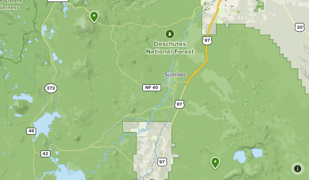 Cross country skiing Map
