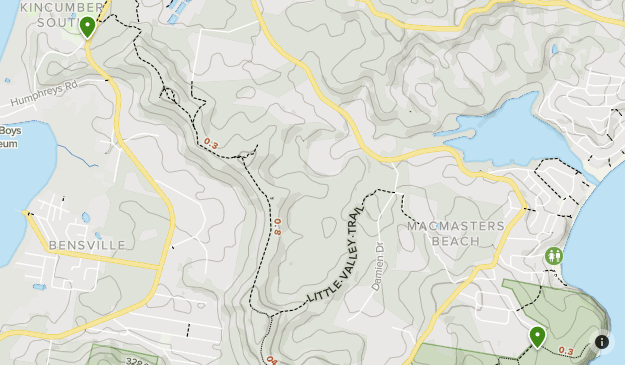 Central coast Map