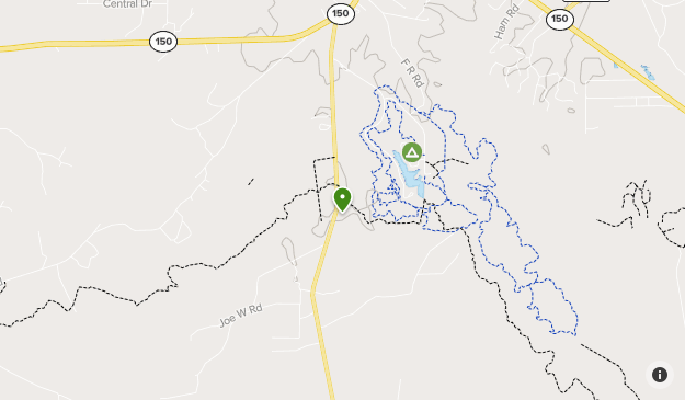 Sam Houston National Forest Map