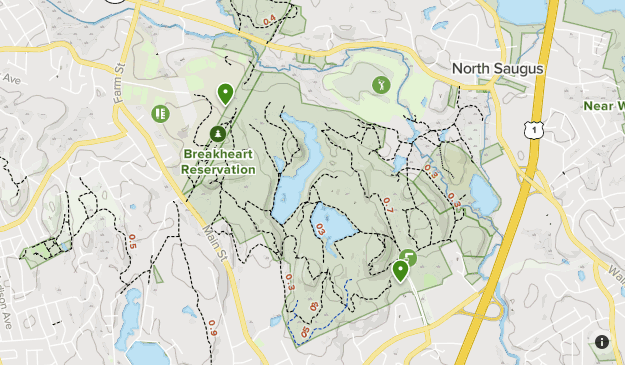 Breakheart Reservation Trail Map Breakheart Reservation List Alltrails