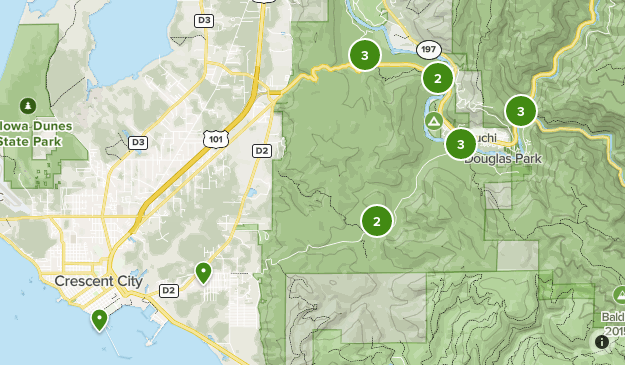 Redwoods Map