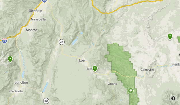 Fishlake National Forest Map Fishlake National Forest | List | Alltrails