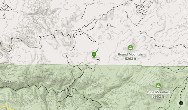 hot springs Map