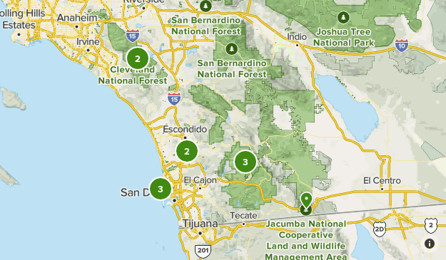 Cleveland National Forest Map Cleveland National Forest | List | Alltrails