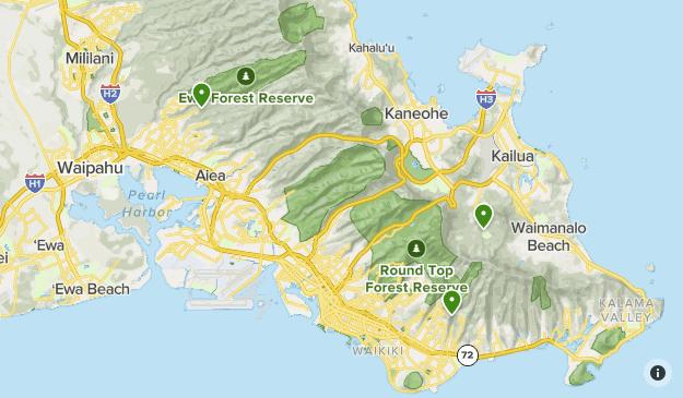 Oahu Map