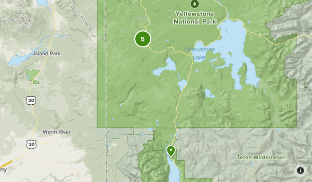 alltrails yellowstone