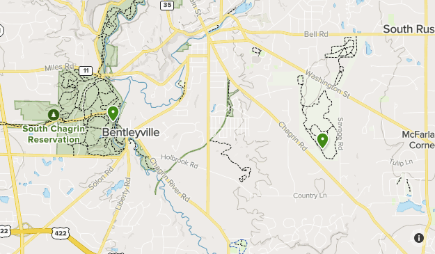 Chagrin Falls Ohio Map Chagrin Falls, Ohio | List | Alltrails