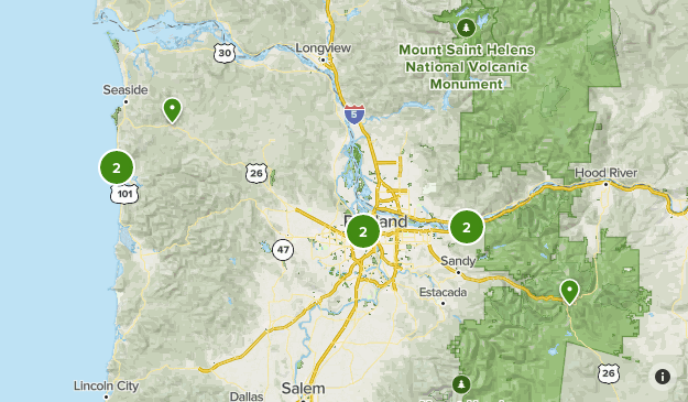 Oregon Map