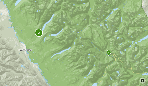 Montana Trip April-May Map