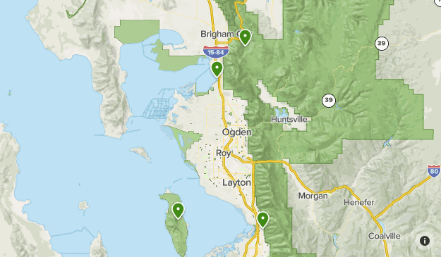 Utah to Idaho trails