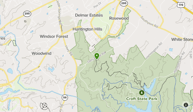 Croft State Park Map Croft State Park | List | Alltrails