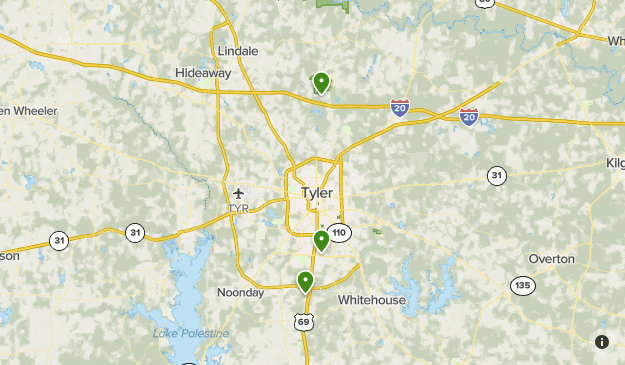 Tyler, TX Map
