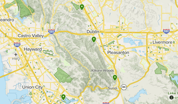 post work trail run Map