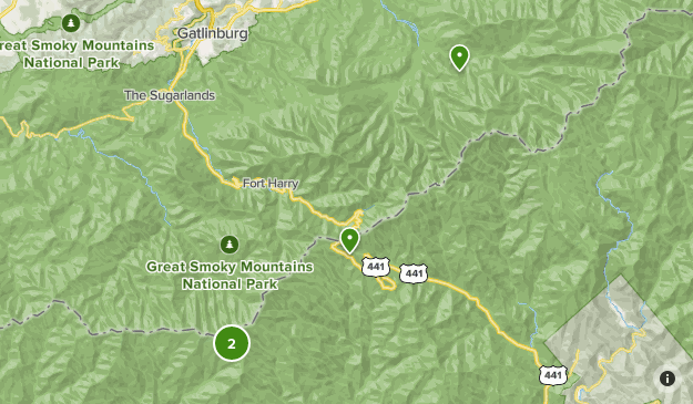 Appalachian trail Map