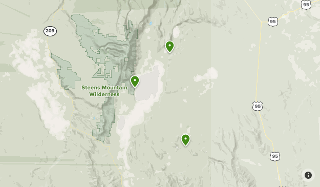 Alvord Desert Oregon Map Alvord Desert | List | Alltrails