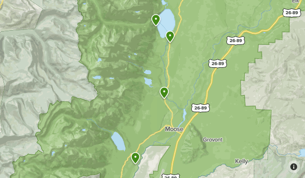 Tetons Map
