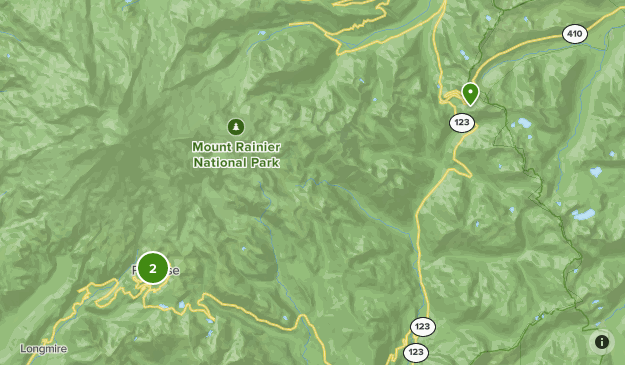 Mt Rainier Map