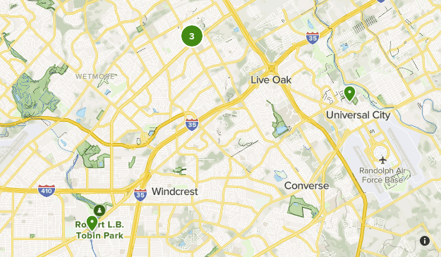 San Antonio Map