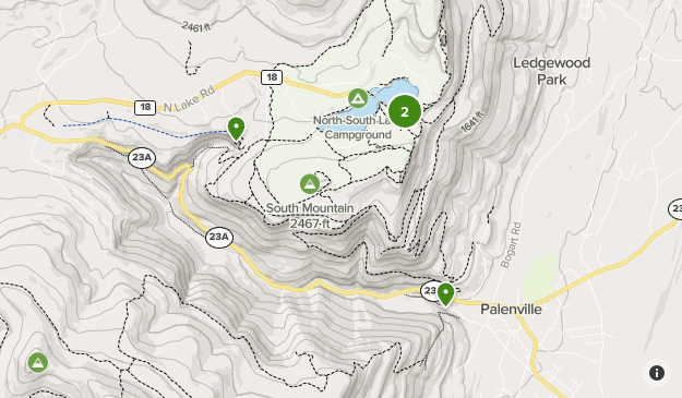 North South Lake Trail Map North South Lake | List | Alltrails