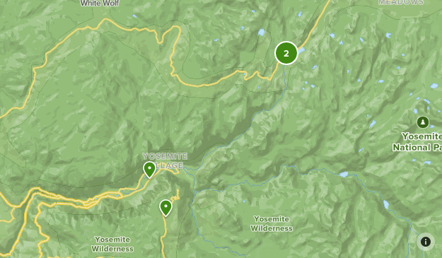Yosemite Map