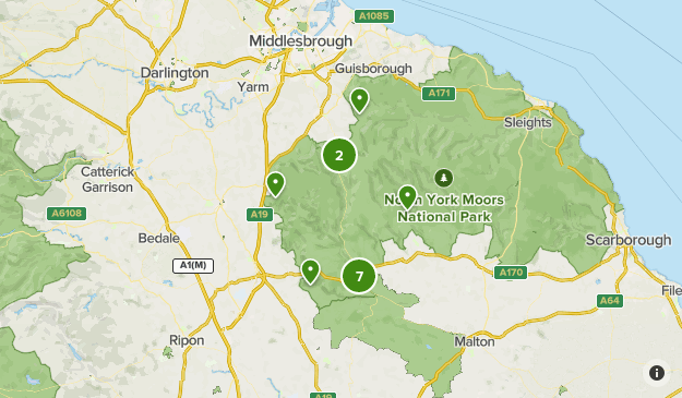 North York Moors Map North York Moors | List | Alltrails