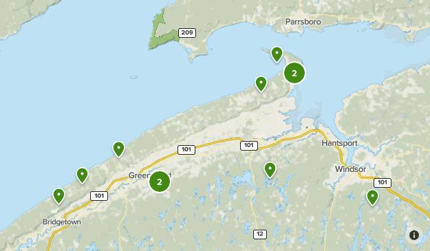 Map Of Annapolis Valley Annapolis Valley | List | Alltrails