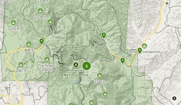 Pinnacles National Park area | List | AllTrails