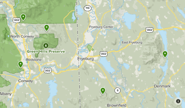 White Mountains Map