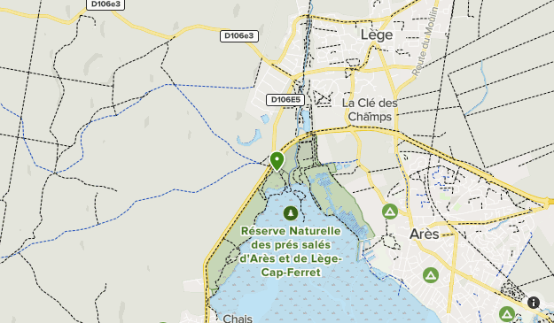 Autour de bordeaux Map