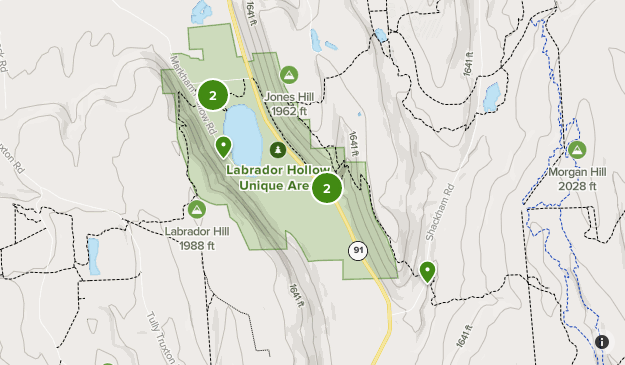 Tinker Falls Trail Map Labrador Hollow | List | Alltrails