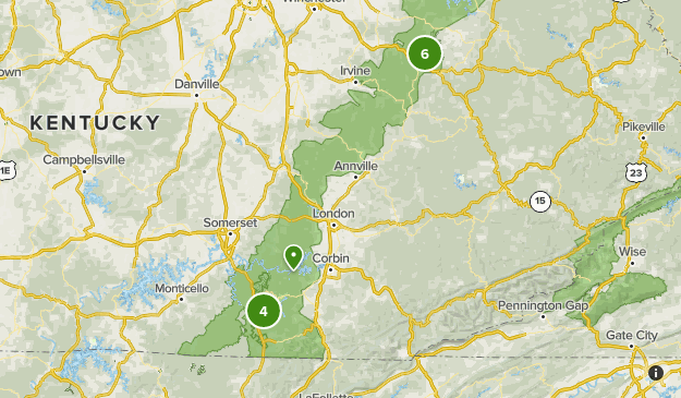 Kentucky TOP Trails | List | AllTrails