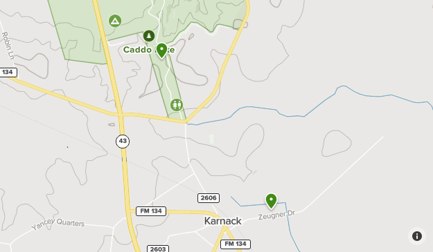 Caddo Lake State Park Map Caddo Lake State Park | List | Alltrails