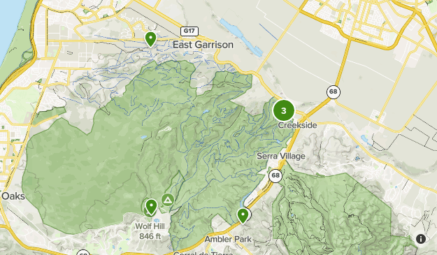 Fort Ord National Monument Trail Map Fort Ord | List | Alltrails