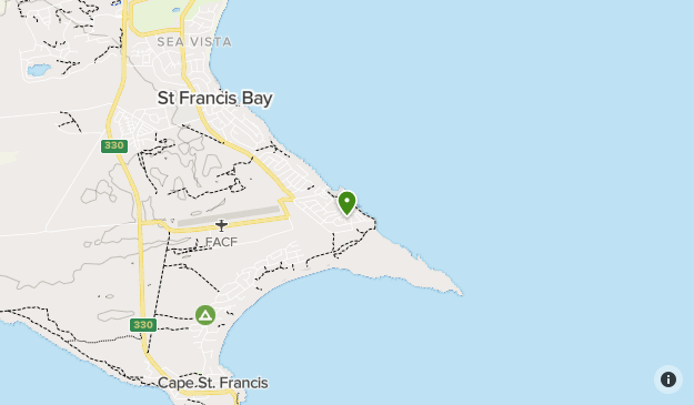Cape St Francis Map St Francis Bay | List | Alltrails