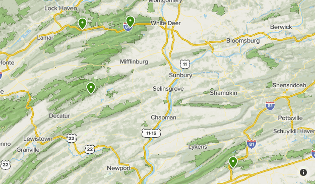 Bald Eagle State Forest Map Near Bald Eagle State Forest | List | Alltrails