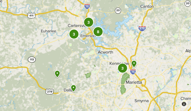 Hikes to Try in Cobb County, GA | List | AllTrails