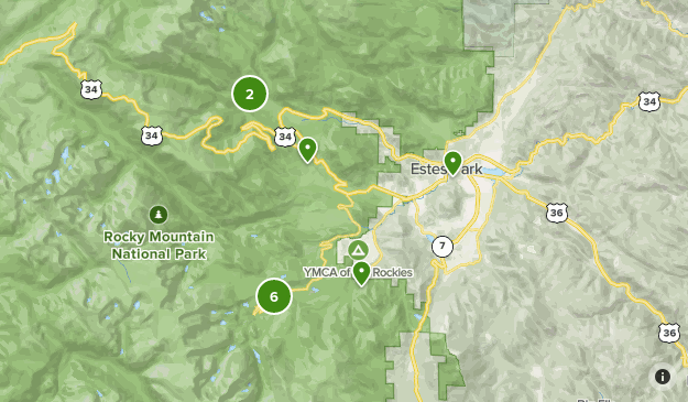 Colorado Rocky Mtn Ntl Park List Alltrails