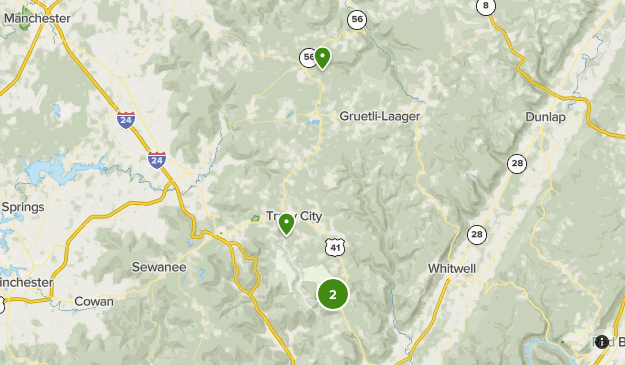 South Cumberland State Park Trail Map South Cumberland State Park List Alltrails