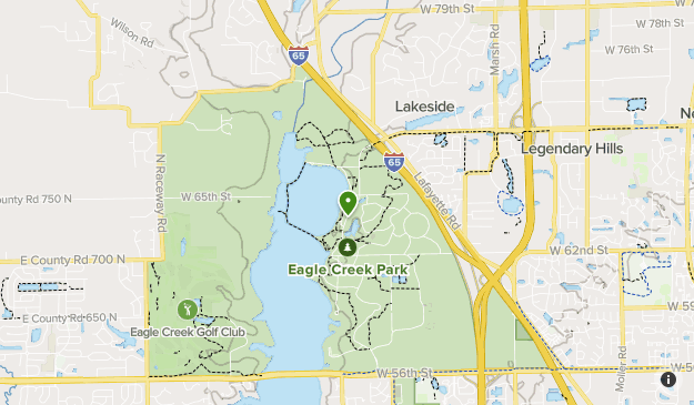 Eagle Creek Park Map Eagle Creek Park | List | Alltrails