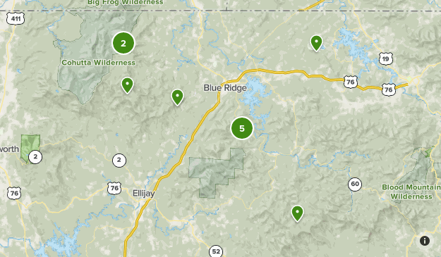 Display Blue Ridge Map Blue Ridge ‘21 | List | AllTrails