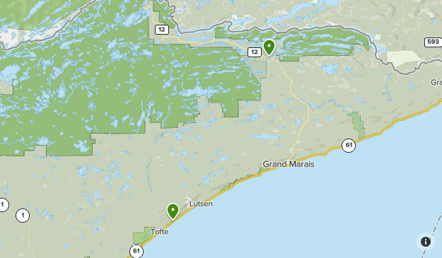 Superior National Forest Map Superior National Forest | List | Alltrails
