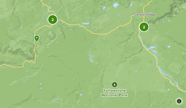 alltrails yellowstone