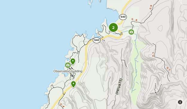 Sunset Bay State Park Map Sunset Bay State Park | List | Alltrails