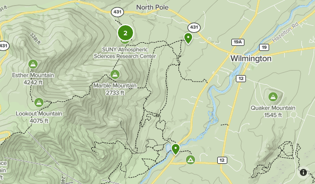 Whiteface Mountain Hiking Trail Map Whiteface Mountain | List | Alltrails