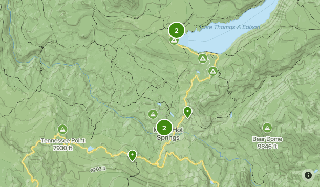 Vermoil Mapa Vermillion Campground | List | AllTrails