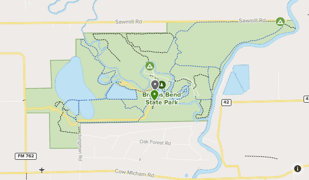 Brazos Bend State Park Map Brazos Bend State Park | List | Alltrails