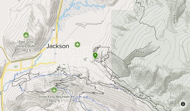 Jackson hole hotsell hiking trail map