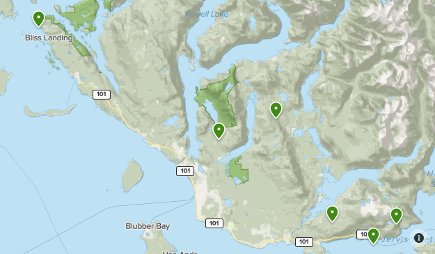 Sunshine Coast Trail Map Sunshine Coast Trail | List | Alltrails